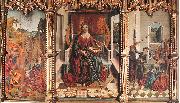 Triptych of St Catherine  dfg GALLEGO, Fernando